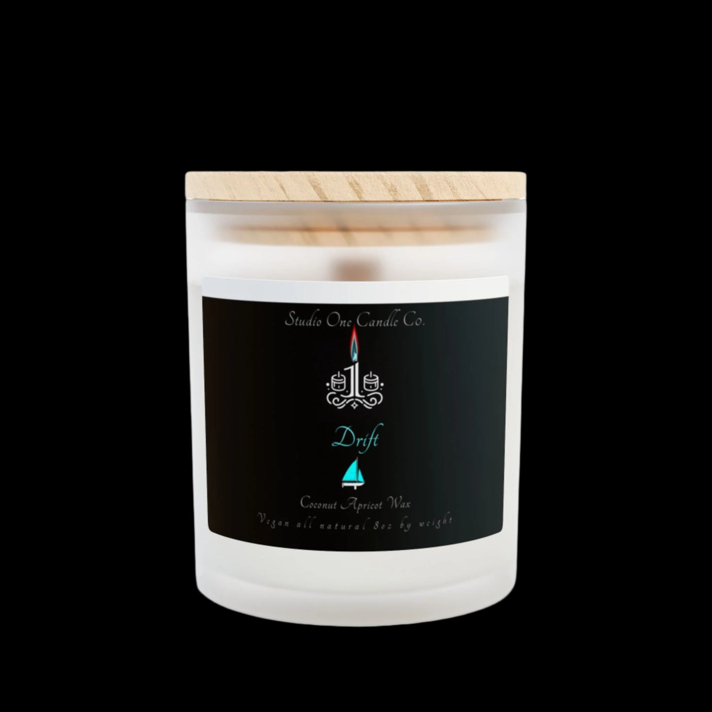 Frosted Glass Candle - Drift, Relaxing Aromatherapy, Home Decor Gift, Eco-Friendly Scented Candle, Self-Care Essential, Perfect for [...]